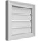 Ekena Millwork Vertical Surface Mount PVC Gable Vent: Functional, w/ 2"W x 1-1/2"P Brickmould Frame, 18"W x 16"H GVPVE18X1602SF - alternate 4